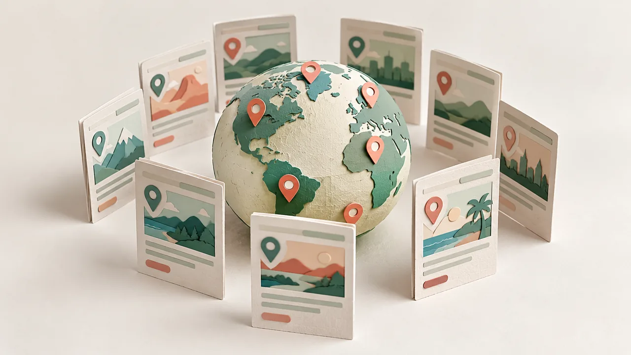Programmatic SEO at Scale: Generating 10,000+ High-Converting Geo-Targeted Landing Pages — paper craft illustration