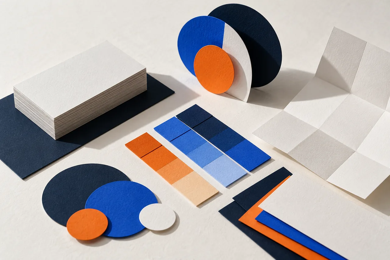 Paper craft illustration of SHUBH BRAND