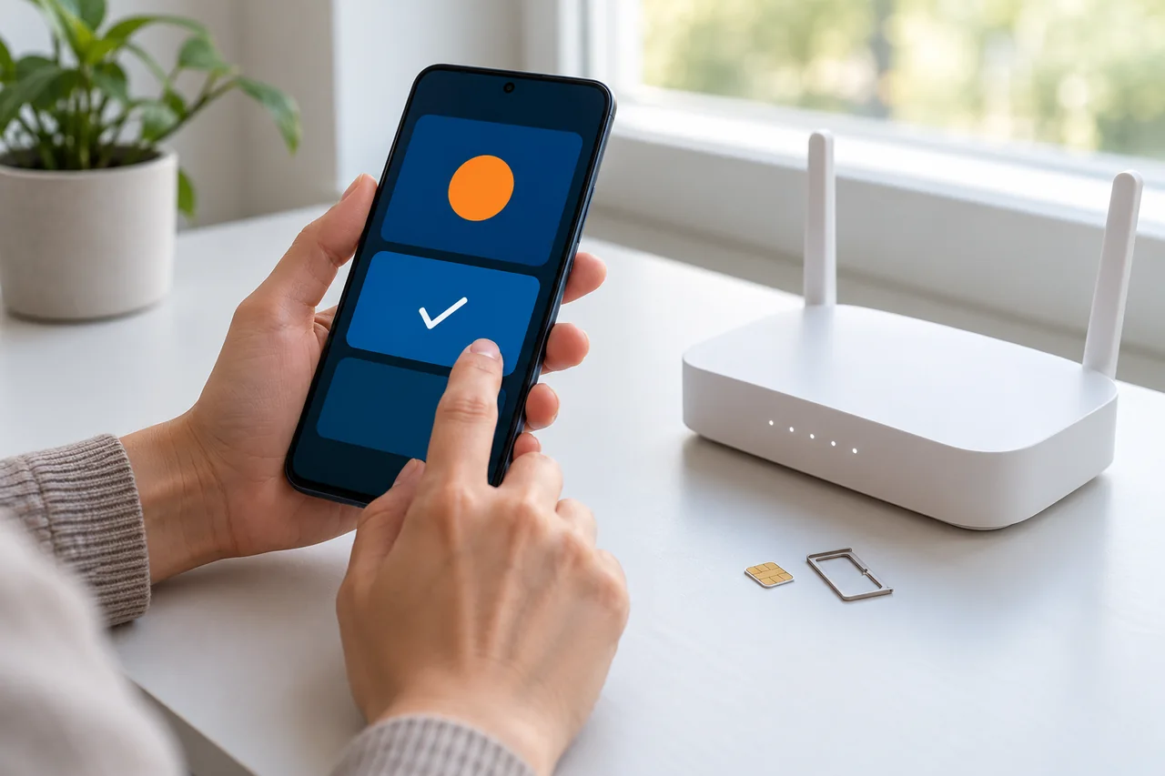 Paper craft illustration of mobile carrier billing